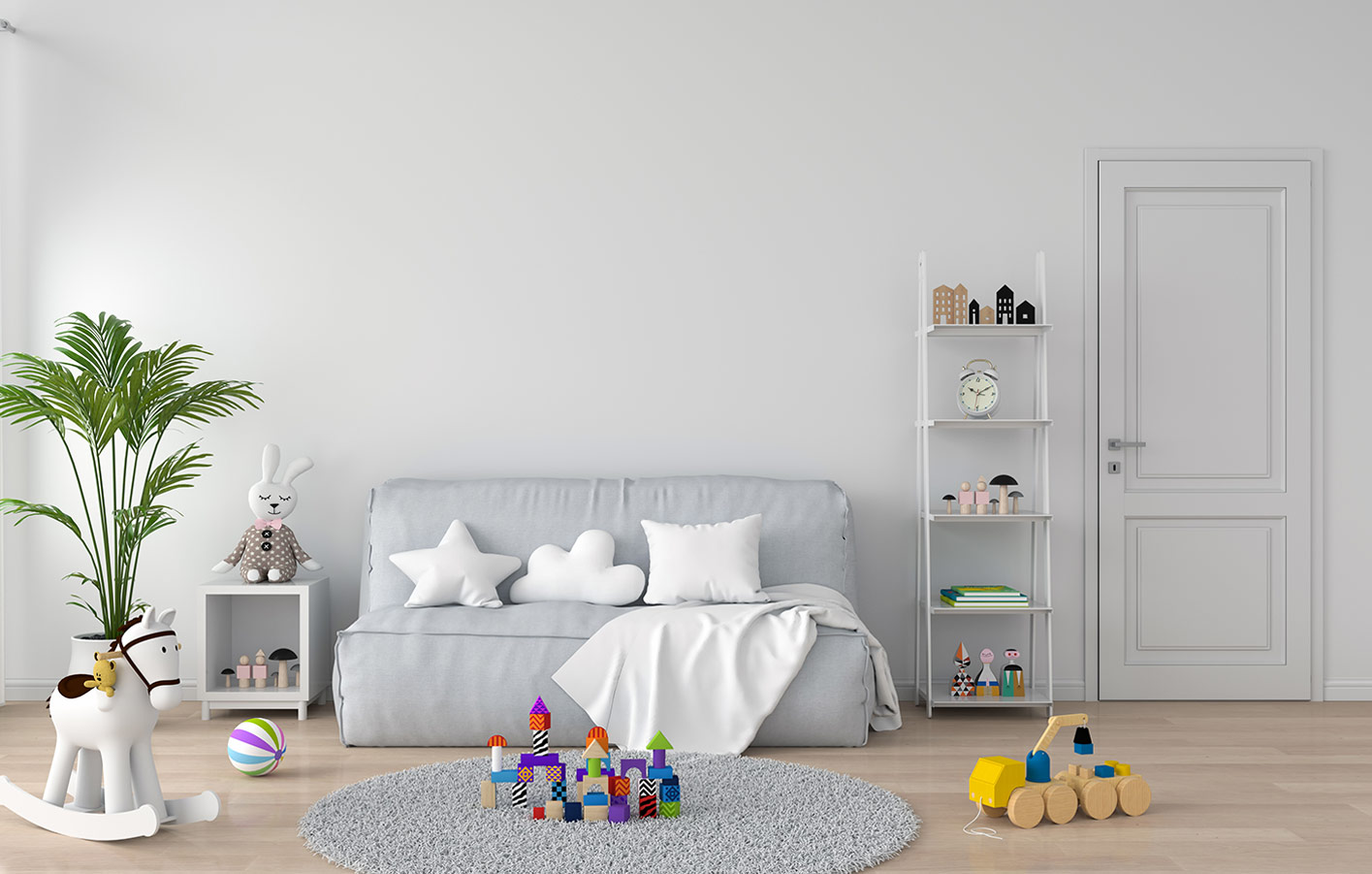 Türen von Grote Holzfachhandel in Nienburg weiße Innentür im Wohnzimmer