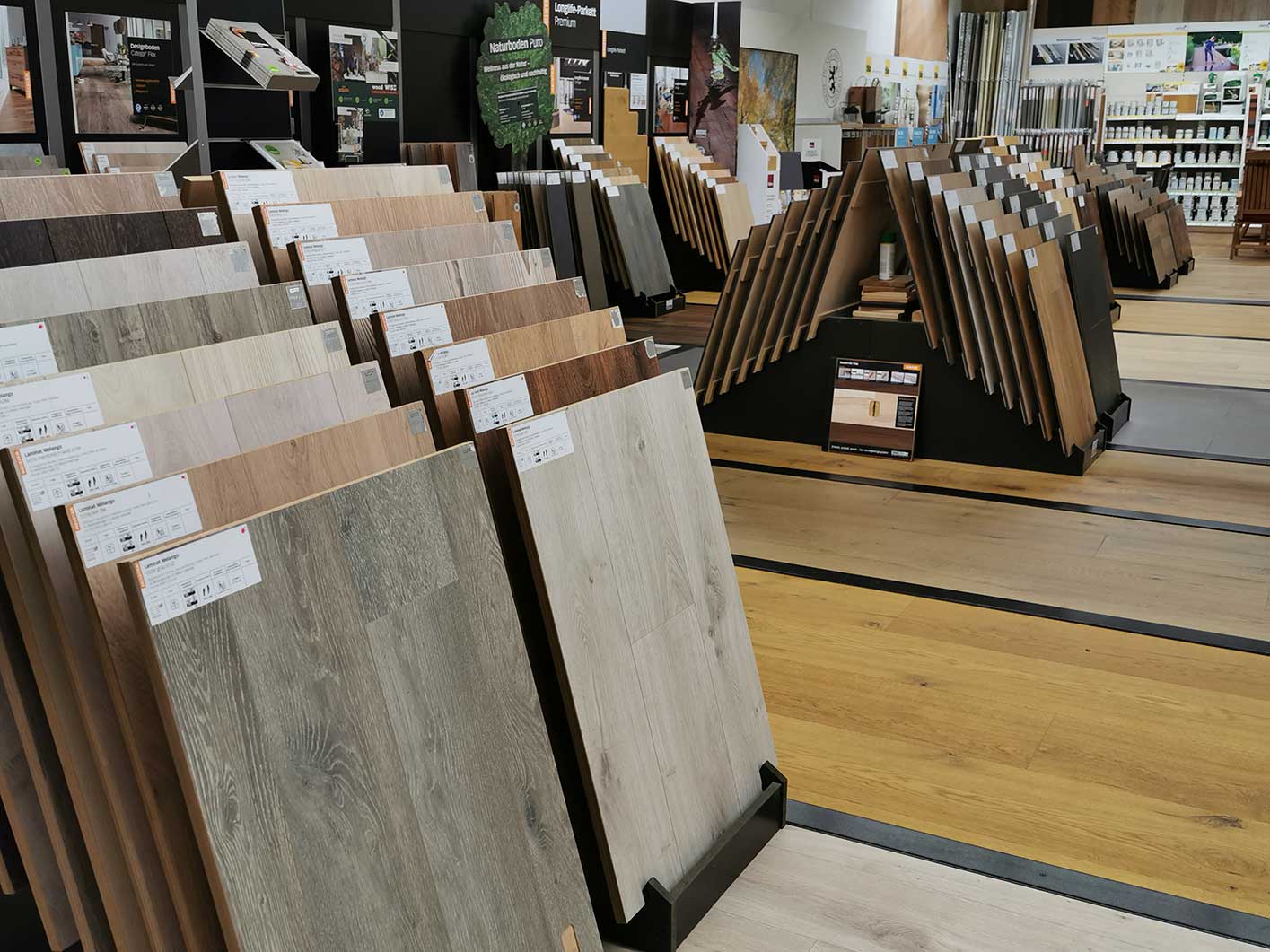 Boden-Ausstellung von Grote Holzfachhandel